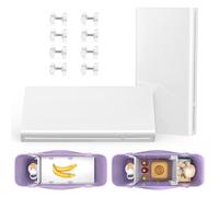 PoYang 2 Pack for Baby Bogg Bag Divider Tray, Lightweight Dividers for Bogg Bag Accessories Inserts for Bog Organizer Screw in, Help Organize Beach Bagg & Divide Space, Medium White