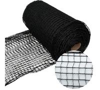 POYEE 1.5x30m Garden Fence Temporary Fence, Plastic Mesh Fence Safety Fence | Temporary Netting, Snow Fencing, Construction, Animal Barrier, Dog, Deer, Chicken, Poultry, Deer, Rabbit, Black