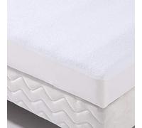 Poyet Motte Mattress Protector, Cotton, White, Individual