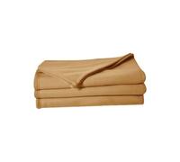 Poyet Motte Poleco Blanket in Polyester Fleece - Sand, polyester, sand, 240x220 cm