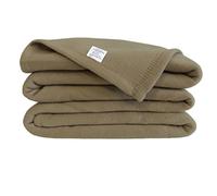 Poyet Motte Poleco Blanket in Polyester Fleece - Taupe, polyester, taupe, 260x240 cm