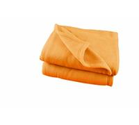 Poyet Motte Polex Fleece Blanket Polyester Honey, polyester, hot honey, 220x180 cm