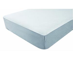 Poyetmotte Waterproof Fitted Sheet, 70 x 140 cm, Pearl