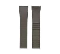 POYNMRE 18-21mm Watch Fold Deployant Clasp Double Click Spring Fast Release Luxury Stainless Steel 316L Strap Folding Buckle(Brown No buckle,20mm)