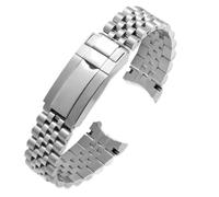 POYNMRE 20mm 21mm Jubilee 904L Watchband Compatible With Rolex Sub GMT Yacht Daytona Men Strap Luxury Watch Chain Mod Parts Replacement Accessories(20mm)