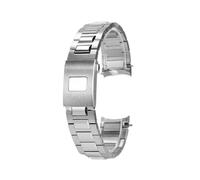 POYNMRE 20mm Solid Curved End 316L Stainless Steel Watch Strap Compatible With IWC Portugal Time IW37617 IW358312 Fine-tune Folding Clasp Wrist Band