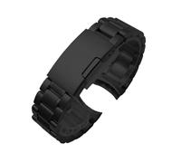 POYNMRE Compatible With Casio EDIFICE EFV-540 500 EFS-S510 EFB-650 EQB-501 EFR-303L/303D Stainless Steel Strap 20mm 22mm Watch Chain Watchband(3103 black,20mm)