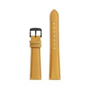 POYNMRE Compatible With Casio Forester FT-500WC AW-80V W-89H Classic Retro Cowhide Watchband 19mmm Genuine Leather Bracelet Men Watch Strap Belt(Khaki Black pin)