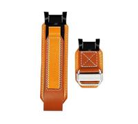POYNMRE Compatible With Casio Looped Watchband G-SHOCK Big Mud King GWG-B1000 GWG-1000 GWG-2000 Modified Retro Genuine Leathe Watch Strap Bracelet(Brown white,For GWG-2000)