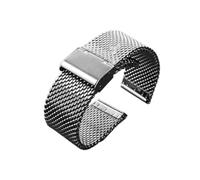 POYNMRE Compatible With Casio PRG-600YB/PRG-650/PRW-6600 GA2000 Stainless Steel Strap 24mm Men's Black Metal Solid Wrist Watch Band Bracelet(D silver)