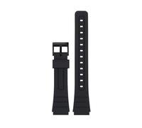 POYNMRE Compatible With Casio Watch AE-1200 AE1200 AE-1200WH F-84 F91 F-91W F94 105 AE-1300 Resin Silicone Rubber Sports Watch Strap Bracelet 18mm(GREEN BLUE)