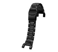 POYNMRE Compatible With Casio Watch Strap GW-9500 GW-9500-1/1A4/3 Second Generation Clay Figurine Stainless Steel Modified Watch Chain Accessories(Noir)