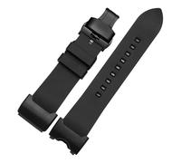 POYNMRE Compatible With G-SHOCK Casio Big Clay King GWG-1000/GB Modified Watch Bracelet Strap Waterprof Silicone Rubber Watchband Black Green Blue(Black-buckle B,GWG-1000)