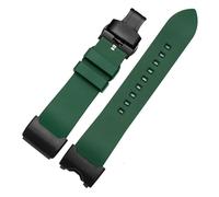 POYNMRE Compatible With G-SHOCK Casio Big Clay King GWG-1000/GB Modified Watch Bracelet Strap Waterprof Silicone Rubber Watchband Black Green Blue(Green-buckle B,GWG-1000GB)