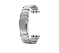 POYNMRE Compatible With Tissot Racing T115 Series T115.417 Watch Strap T-Sport Sport Titanium Alloy Watch Chain Steel Strap Watchband With Tools(Silver)