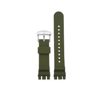 POYNMRE Compatible With Tissot Racing T115 Series T115.417 Watch Strap T-Sport Sport Titanium Alloy Watch Chain Steel Strap Watchband With Tools(07 army g reen-SR)