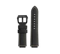 POYNMRE DW-H5600 Cowhide Watch Strap Steel Bezel Case Compatible With Casio G-SHOCK Dw-h5600mb Small Block Retro Leather Men Watchband Accessories(Black black pin)