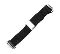 POYNMRE Elastic Nylon Watchband Compatible With Casio DW5600 GW-5000 GW-M5610 GA2100 GA-2100 DW-5600 GM2100 Fashion Fabric Watch Strap Bracelet(Noir)