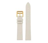 POYNMRE Genuine Leather Strap Of The Watch Is Suitable Compatible With Hermes 14mm 16mm 18mm Fashionable Comfortable Soft Cowhide Bracelet(Milky Black,16mm)