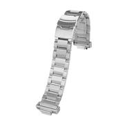 POYNMRE Modified Stainless Steel Watch Band Strap Compatible With Casio GA-100/110/120 GM-110/700 GA-700 DW-5600 Metal Bracelet Men(3107-silver)
