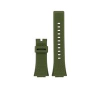 POYNMRE New 7colors Resin Silicone Watchband Compatible With Casio G-Shock GA-110 GM-110GB GA-100 GA-120 GA-700 800 Rubber Watch Strap Accessories(Green no clasp)
