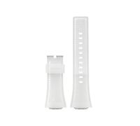 POYNMRE New 7colors Resin Silicone Watchband Compatible With Casio G-Shock GA-110 GM-110GB GA-100 GA-120 GA-700 800 Rubber Watch Strap Accessories(White no clasp)