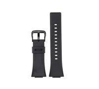 POYNMRE New 7colors Resin Silicone Watchband Compatible With Casio G-Shock GA-110 GM-110GB GA-100 GA-120 GA-700 800 Rubber Watch Strap Accessories(Black black)