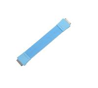 POYNMRE Nylon FKM WatchBand Compatible With Richard Miller Rm67 Rm67-01 Rm67-02 Diy Loop Watch Strap Screw Down Connection Band(Sky blue,FOR RM67-02_M STANDARD)