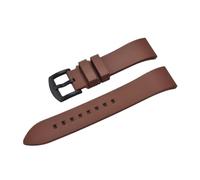POYNMRE Premium-Grade Fluorine Rubber Watch Strap Quick Release FKM Watchband 18-19-20-21-22-23-24mm Compatible With Each Diving Watches Band(Brown Black,20mm)