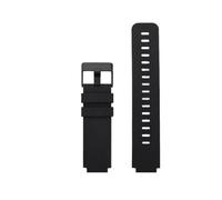POYNMRE Soft Silicone Bracelet Suitable Compatible With Casio Small Block AE1200/1300 SGW400 AQ-150W Modified Watch Strap 18mm Black Orange(Black black)