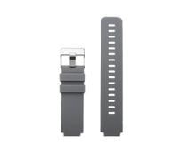 POYNMRE Soft Silicone Bracelet Suitable Compatible With Casio Small Block AE1200/1300 SGW400 AQ-150W Modified Watch Strap 18mm Black Orange(Grey silver)