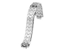 POYNMRE Stainless Steel Watchband Strap Compatible With MAURICE LACROIX AIKON Series AI6008 AI6007 AI6038 AI6058 AI1108 Watch Chain(For AI6007 series)