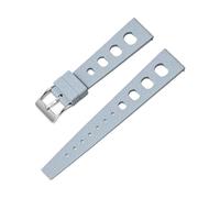 POYNMRE Tropical Fluororubber Strap Compatible With Omega Tudor Seiko Quick Release Watch Band 20mm 22mm FKM Smart(FKM-Gray silver,20mm)