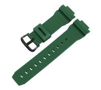 POYNMRE Watch Band Compatible With Casio G-Shock GM-2100 GM-S2100 GA-2100 GM-5600/GA5600 Silicone Watch Strap Men's Sports Bracelet(Green black)