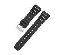 POYNMRE Watch band Compatible With Casio straps watch accessorise CA-53W CA-61W FT-100W W-520U W-720G tpu soft watchband 20mm Wristband Belt FT100W(20mm)