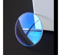 POYSCFLQB 1pcs Blue Double Dome Watch Glass - 1.2mm Thick, AR Coated, 28-38.5mm Diameter Replacement Lens for Watches(30mm)