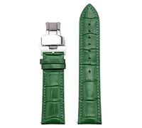 Poyuad 20cm Long, 12-26 mm Wide, Leather Watch Strap with Quick-Release Mechanism, Universal Replacement Watch Strap,13mm