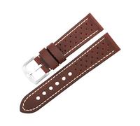 Poyuad 20cm Long, 20-24mm Wide, Vintage Leather Strap, Stylish and Classic Design, Adjustable and Replaceable Accessories,20mm