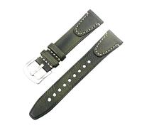 Poyuad 20cm Long, Handcrafted Vintage Full-Grain Leather Strap, 18-22mm Wide, Unisex Quick-Release Strap, Wristband Accessories Included,18mm
