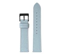 Poyuad 20cm Long, Men's Leather Strap, 18-22mm Wide, Equipped with Quick-Release, Hand-Painted Palm Print, Textured Strap,22mm