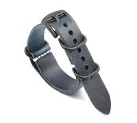 Poyuad 20mm 22mm 24mm, 29cm Long, Unisex Leather Strap, Retro Style, Coffee Brown Leather Strap, Replaceable Universal Accessory,24mm