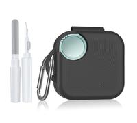 POZCIS for CMF Buds 2 Plus/CMF Buds 2 / CMF Buds Pro 2 Case Cover, Anti-Scratch Shockproof Soft Silicone Protective Case with Carabiner & Cleaner Kit Accessories Set(Black)
