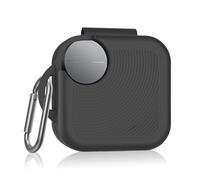 POZCIS for CMF Buds Pro 2 Case Cover, Soft Silicone Protective Earbuds Case, Only Compatible with CMF Buds Pro 2, Headphones Case with Carabiner Accessories Set(Black)