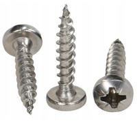 POZI DRIVE PAN HEAD CHIPBOARD WOOD SCREWS A2 STAINLESS STEEL 3mm 4mm 5mm 6mm