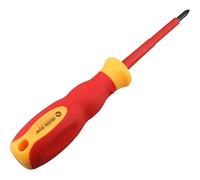 Pozi PZ1 x 80mm VDE Insulated Electrical Screwdriver with Soft Grip