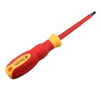Pozi PZ2 x 100mm VDE Insulated Electrical Screwdriver with Soft Grip