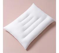 Pozino Flat Thin Pillows for Sleeping - Standard Size Slim Bed Pillows for Side Back Stomach Sleepers,2.5 inch Height Ultra Low Pillows,Down Alternative Filling Luxury Soft Supportive