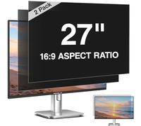 Pozlle 2 Pack 27 Inch Computer Privacy Screen for 27" 16:9 Monitor