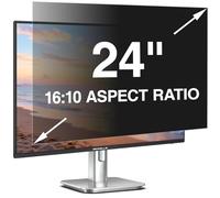 Pozlle 24 Inch Computer Privacy Screen Filter for 24" 16:10 Aspect Ratio (519 x 325 mm) Monitor, Anti Spy Anti-Glare Blue Light Blocking Screen PC Protector Film, Removable Screen Privacy Shield