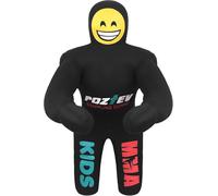 POZTEV Kids Grappling Dummy - 3ft Unfilled Wrestling Dummy, MMA & Jiu Jitsu Dummy Training for Youth